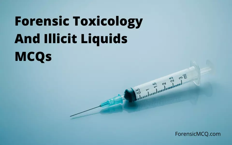Forensic Toxicology MCQs