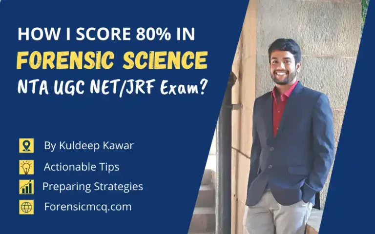 How Did I Score 80% in Forensic NTA UGC NET/JRF Exam? How to Prepare Guide